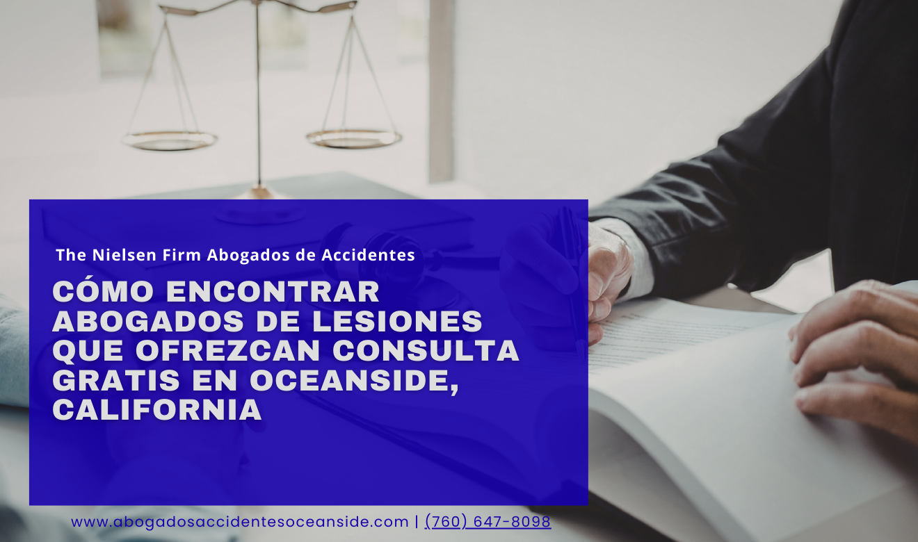 abogados de lesiones consulta gratis Oceanside