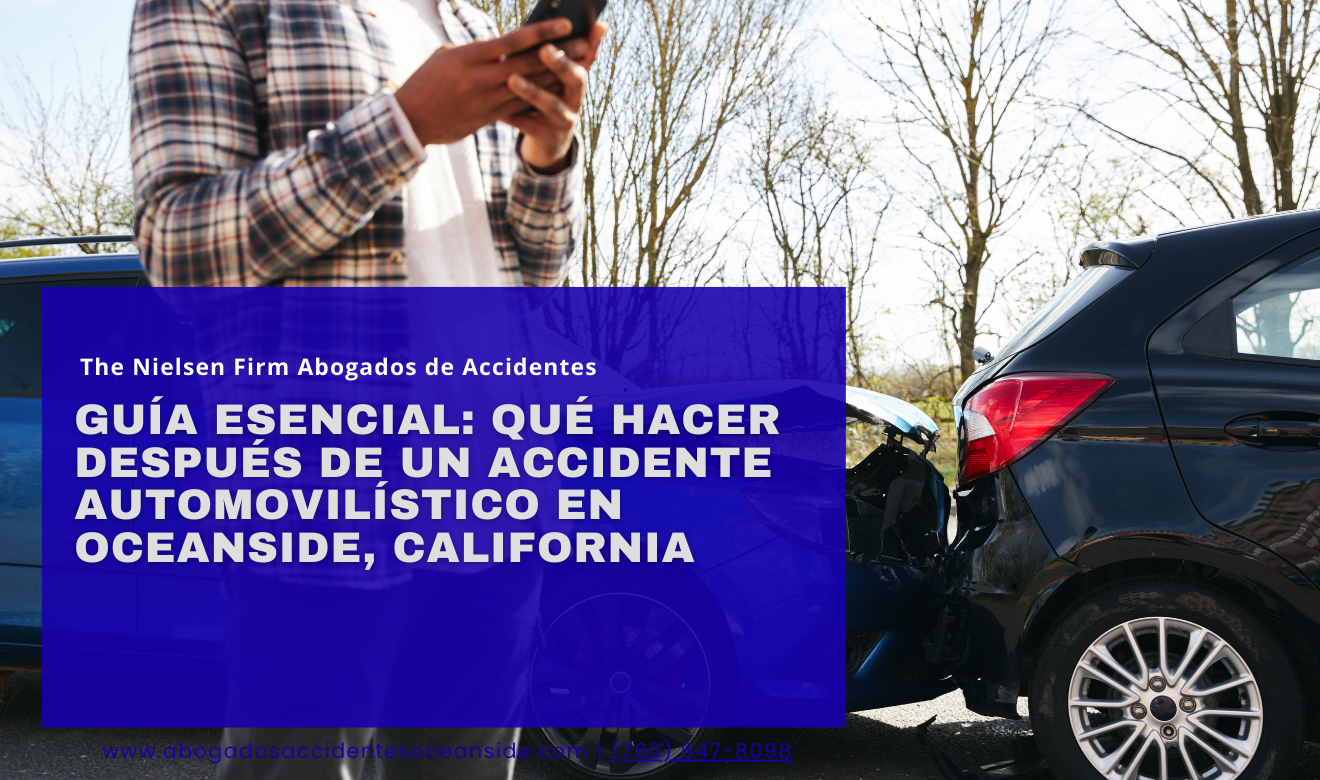 qué hacer después de un accidente Oceanside