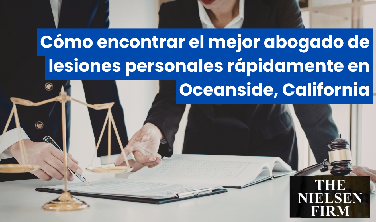 contratar abogado de lesiones rápido Oceanside