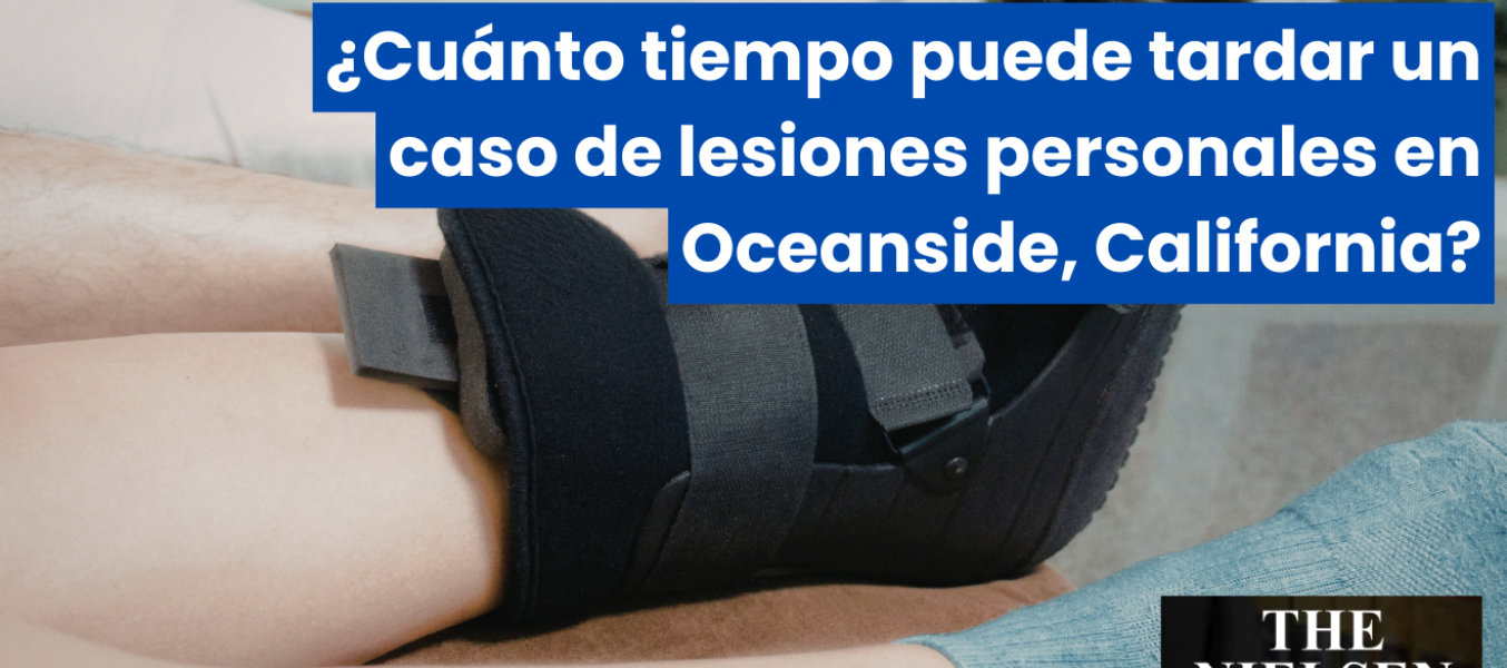 ¿Cuánto tiempo puede tardar un caso de lesiones personales en Oceanside, California?