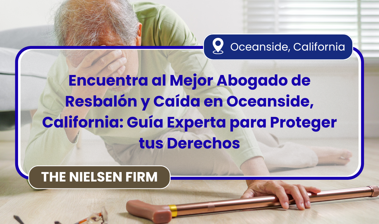 abogado de resbalón y caída en Oceanside