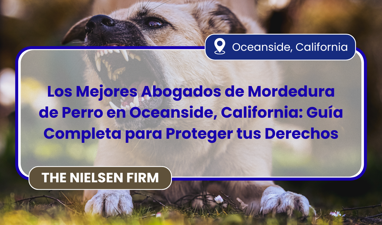abogados de mordedura de perro en Oceanside, California
